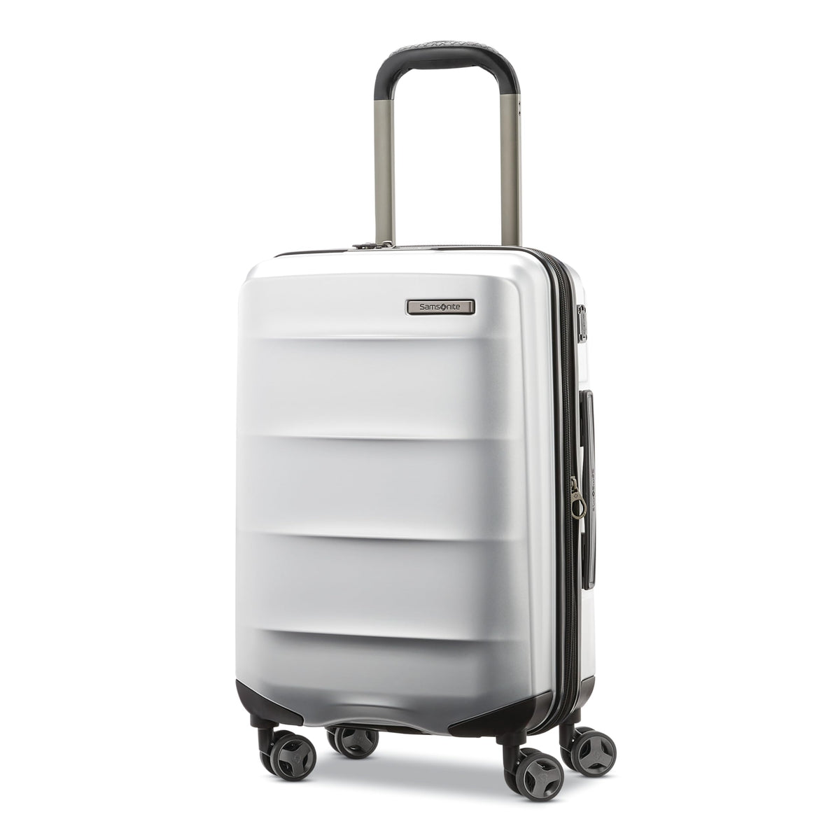 Samsonite Octiv Hardside Spinner ( Aluminum Silver , Carry-On 20-Inch ) Aluminum Silver Carry On 20 Inch U7