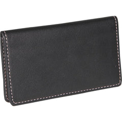 Royce Leather Business Card Case ( Black , One Size ) Black One Size U2