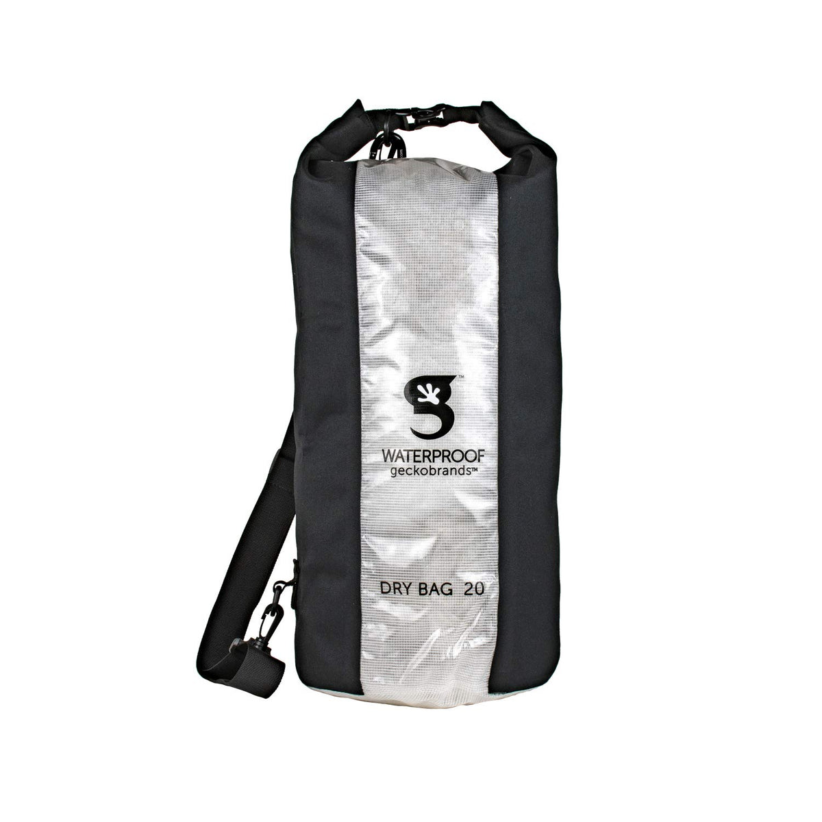Geckobrands Durable View Dry Bag ( Black - 20L , 20L ) Black - 20L 20 L U1