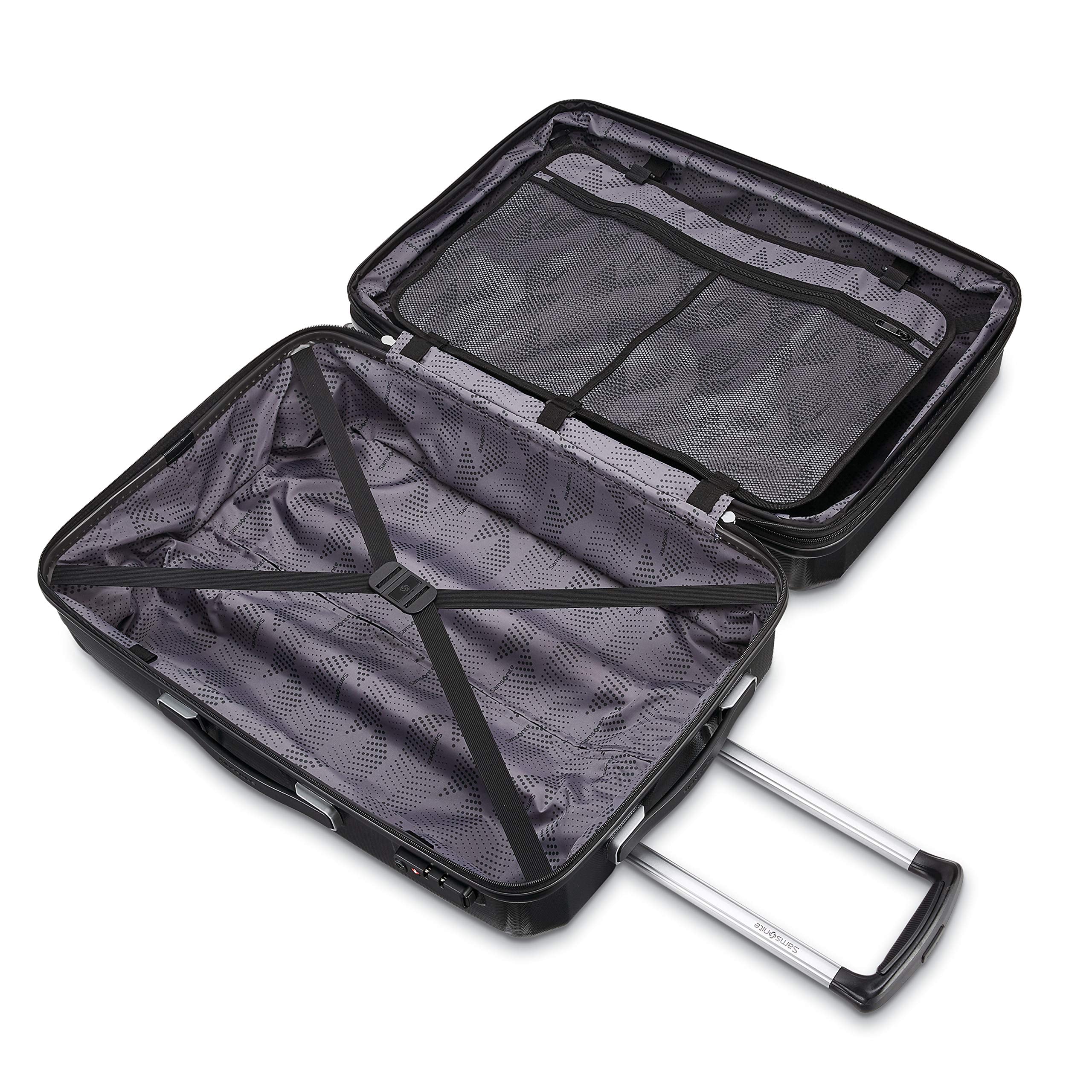 Samsonite Winfield 3 DLX Spinner ( Black , 3-Piece Set (20/25/28) ) Black 3 Piece Set 20 25 28 U1