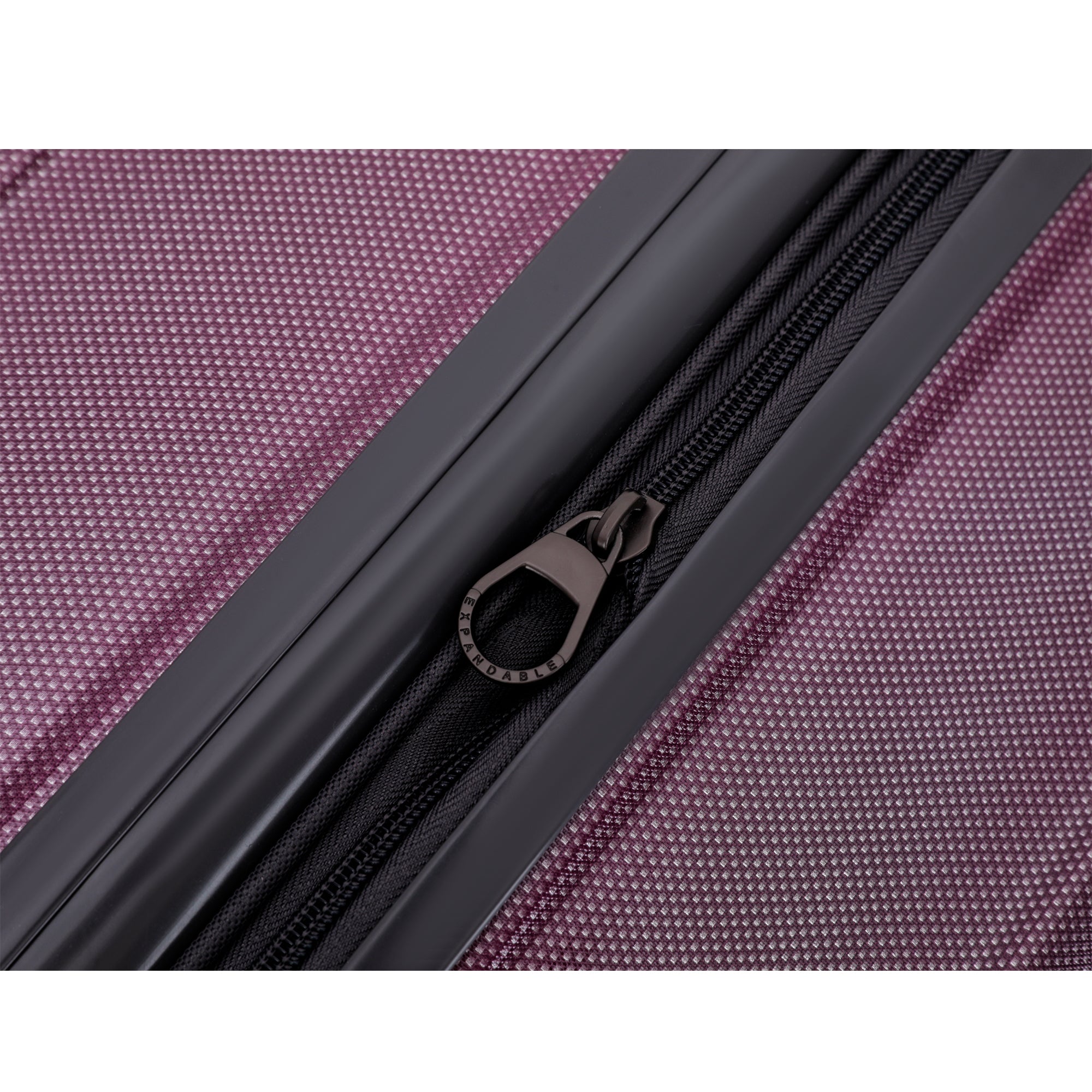 Spyder Rails 20 Inch Expandable Hardside Upright Suitcase with 360 Spinner Wheels, TSA Approved Lock ( Burgundy , 20" ) Burgundy 20 U1