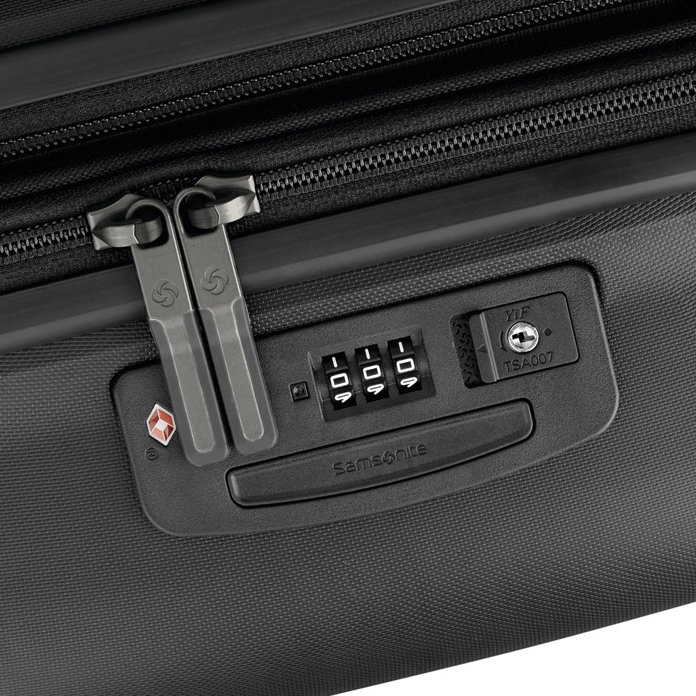 Samsonite Elevation Plus Carry-On Spinner ( Triple Black , One Size ) Triple Black One Size U1