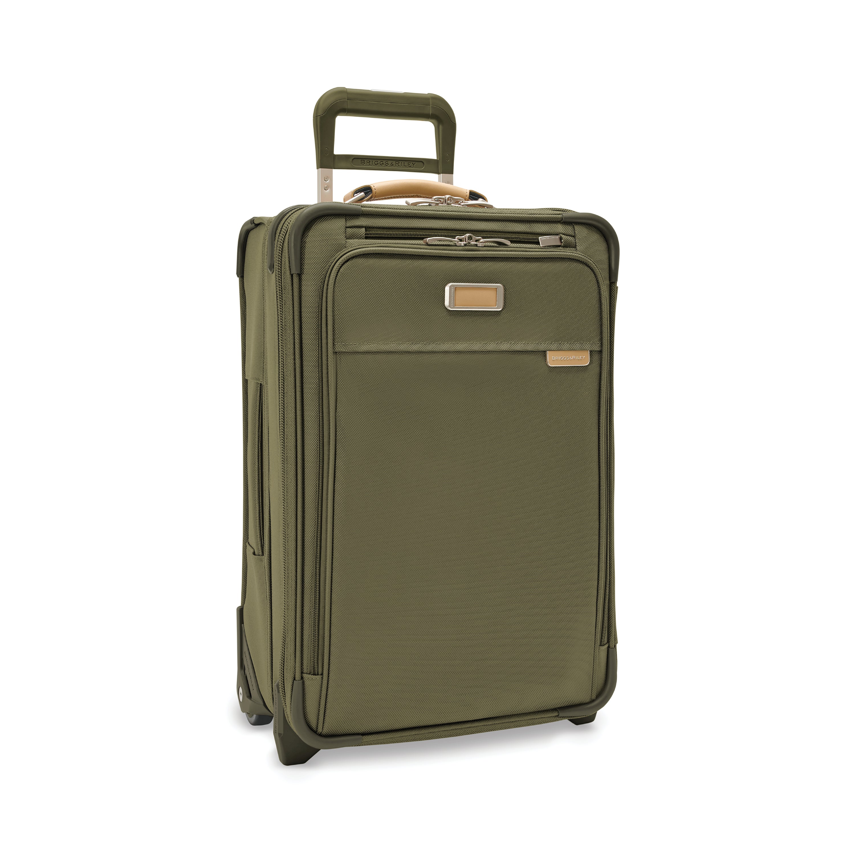 Briggs & Riley Baseline Essential 2-Wheel Carry-On ( Olive , One Size ) Olive One Size U1