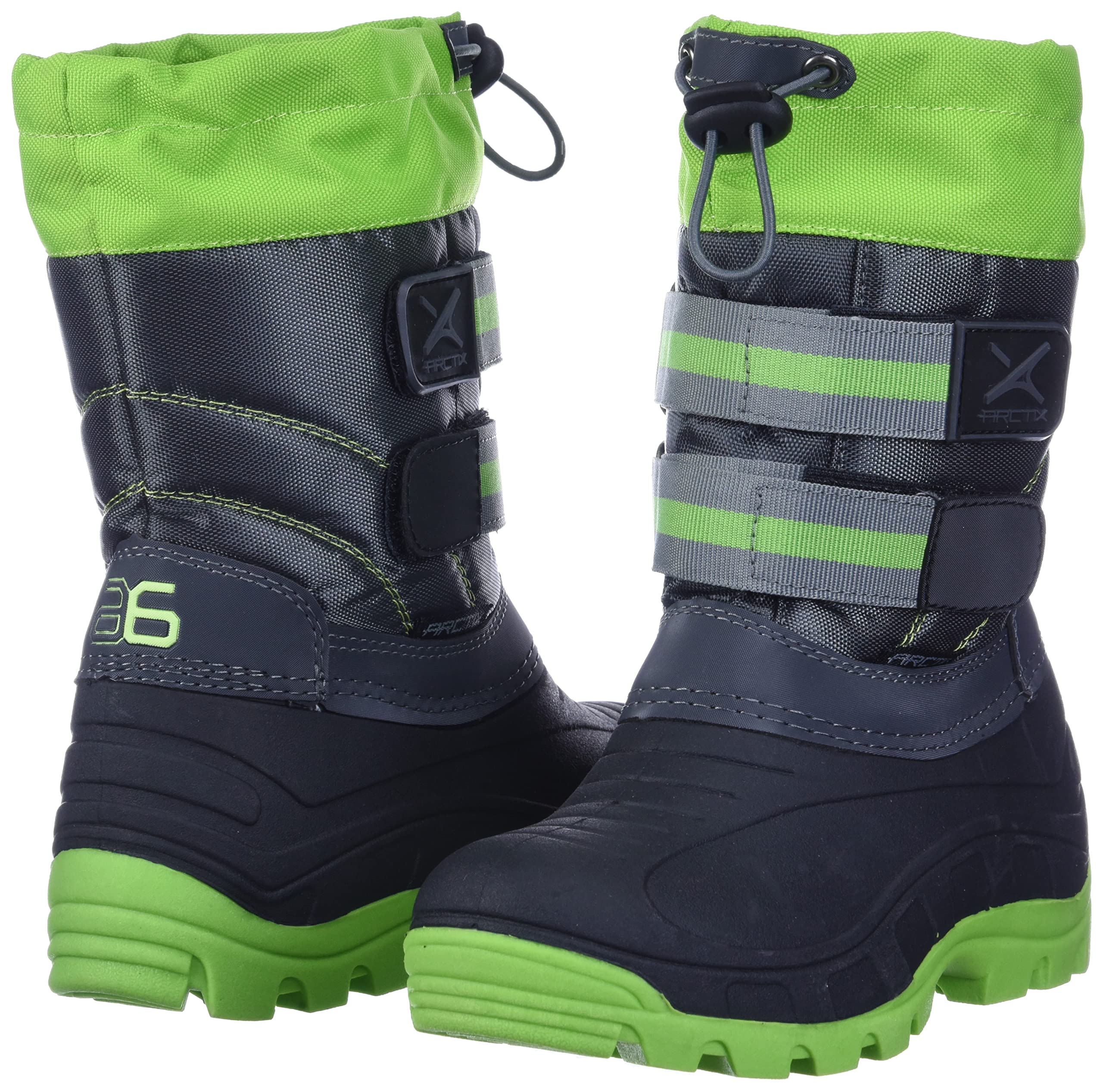 Arctix Kids T Bar Winter Boot ( Lime , 11 ) Lime 11 U1