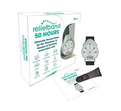 Reliefband 50 Hours Anti-Nausea Wearable Black One Size U2