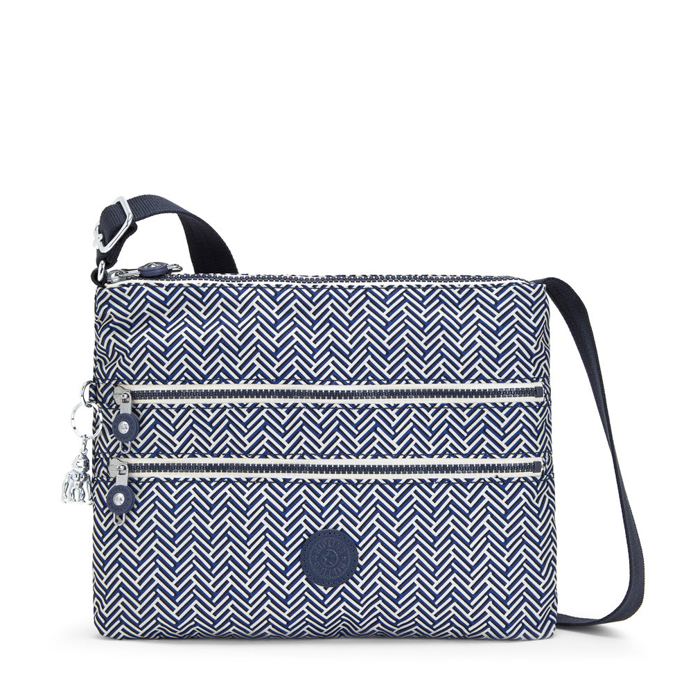 Kipling Women's Alvar Solid Crossbody Bag Urban Chevron Medium U1