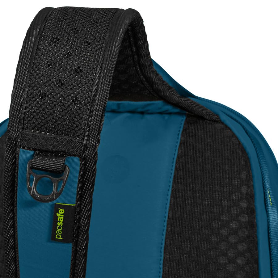 Pacsafe ECO 12L Anti Theft Sling Backpack ( Blue , One Size ) Blue One Size U1