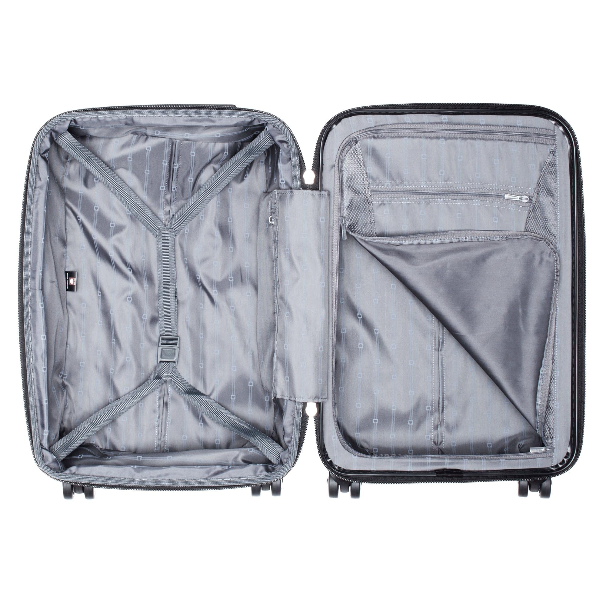 DELSEY Paris Helium Aero Hardside Expandable Luggage with Spinner Wheels ( Blue Cobalt , Carry-On 21 Inch ) Blue Cobalt Carry On 21 Inch U13