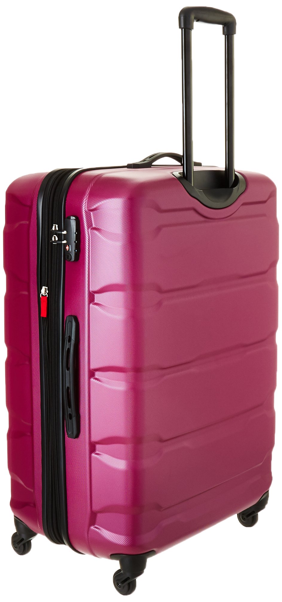 Samsonite Omni Pc Hardside Expandable Luggage with Spinner Wheels ( Radiant Pink , Checked-Large 28-Inch ) Radiant Pink Checked Large 28 Inch U1