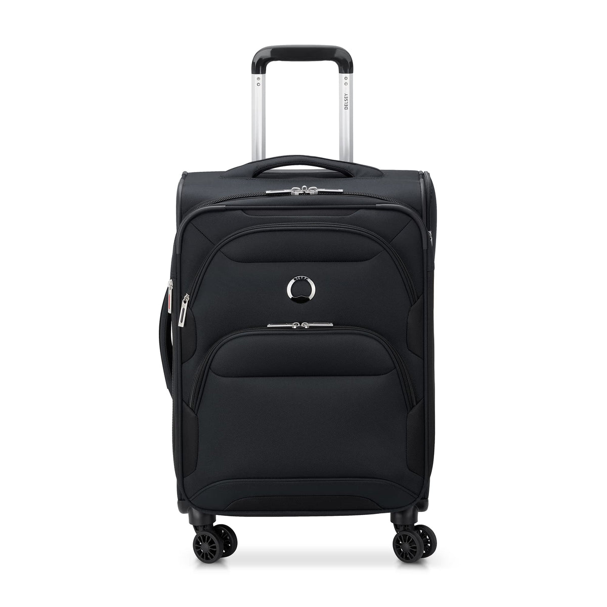 DELSEY Paris Sky Max 2.0 Softside Expandable Luggage with Spinner Wheels ( Black , Carry-on 21 Inch ) Black Carry On 21 Inch U3