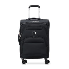 DELSEY Paris Sky Max 2.0 Softside Expandable Luggage with Spinner Wheels ( Black , Carry-on 21 Inch ) Black Carry On 21 Inch U4