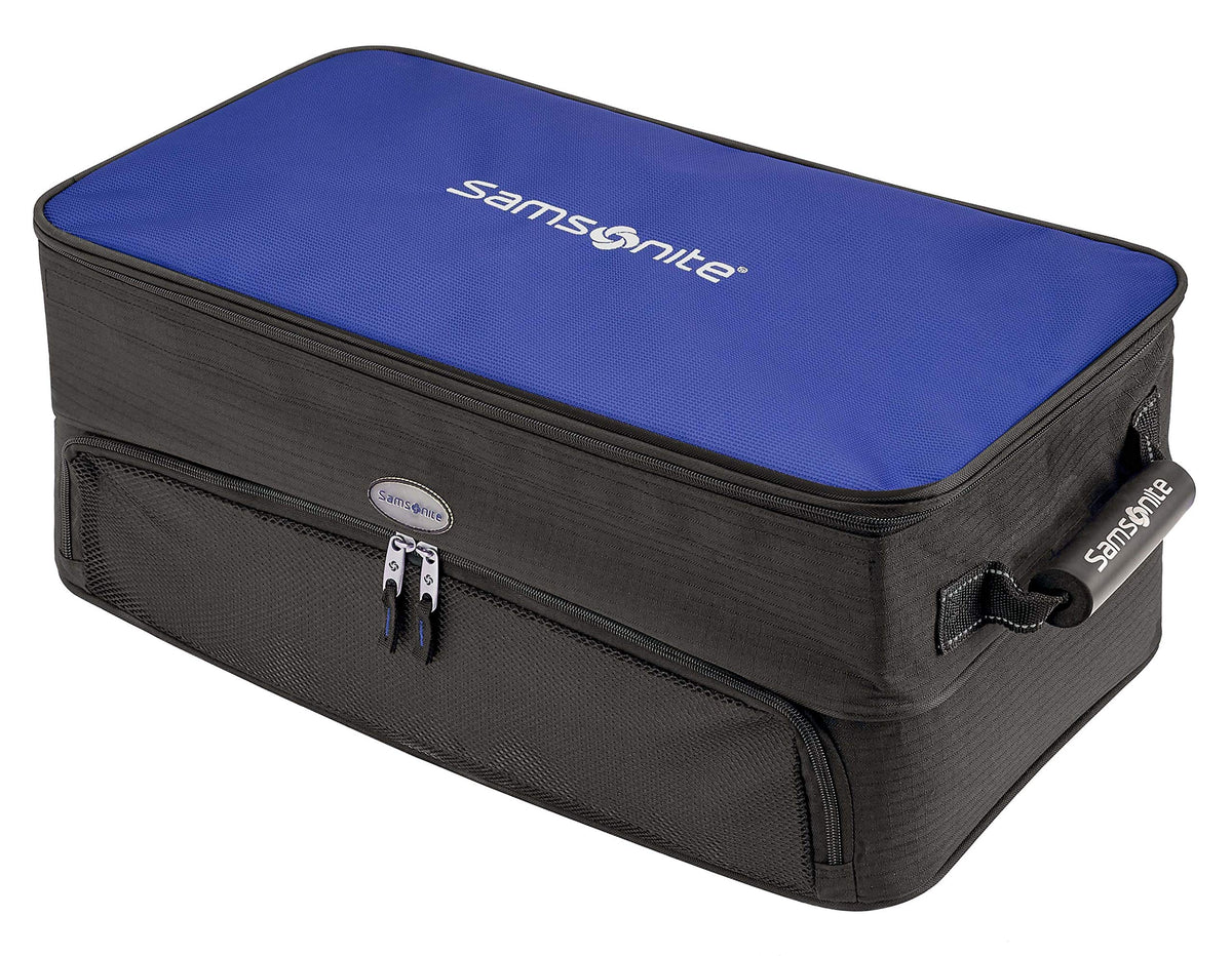 Samsonite Expanding Trunk Locker Organizer ( Black/Blue , One Size ) Black/Blue One Size U2