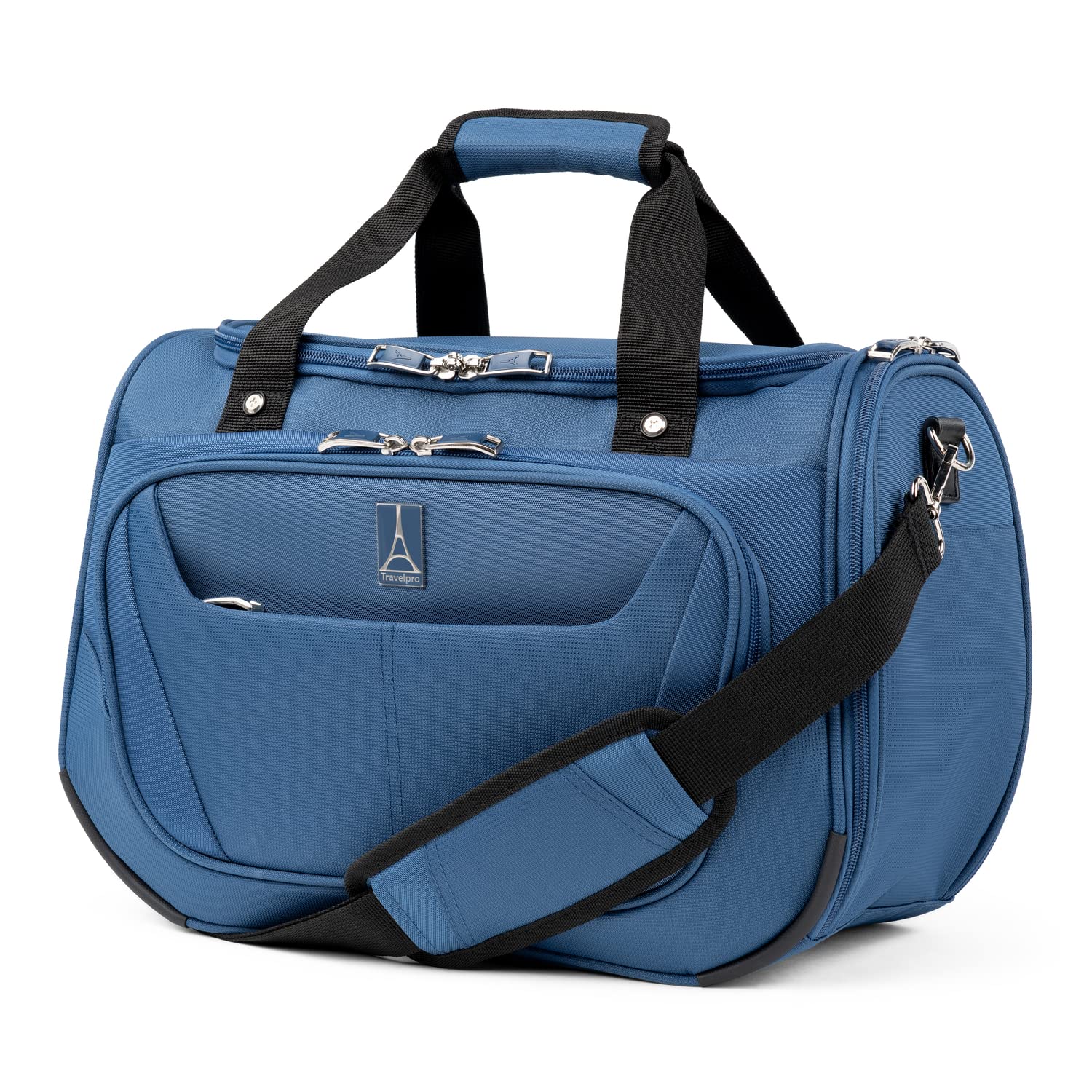 Travelpro Maxlite 5 Softside Lightweight Underseat Carry-On Travel Tote, Overnight Weekender Bag, Men and Women ( Ensign Blue , 18-Inch ) Ensign Blue 18 Inch U7
