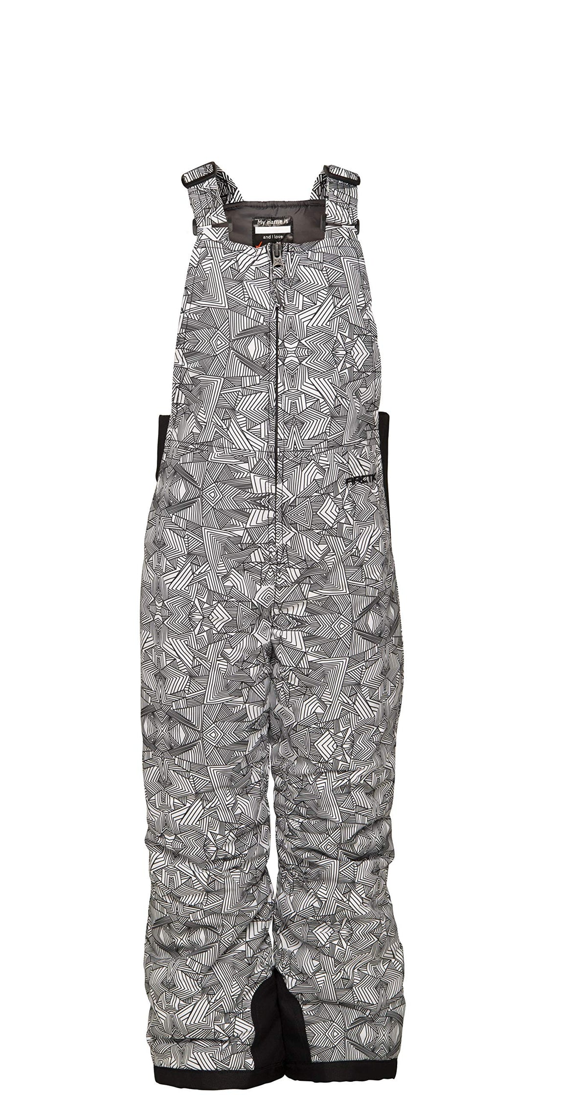 Arctix Toddler Chest High Bib Overalls ( Diamond Print White , 5T ) Diamond Print White 5 T U9