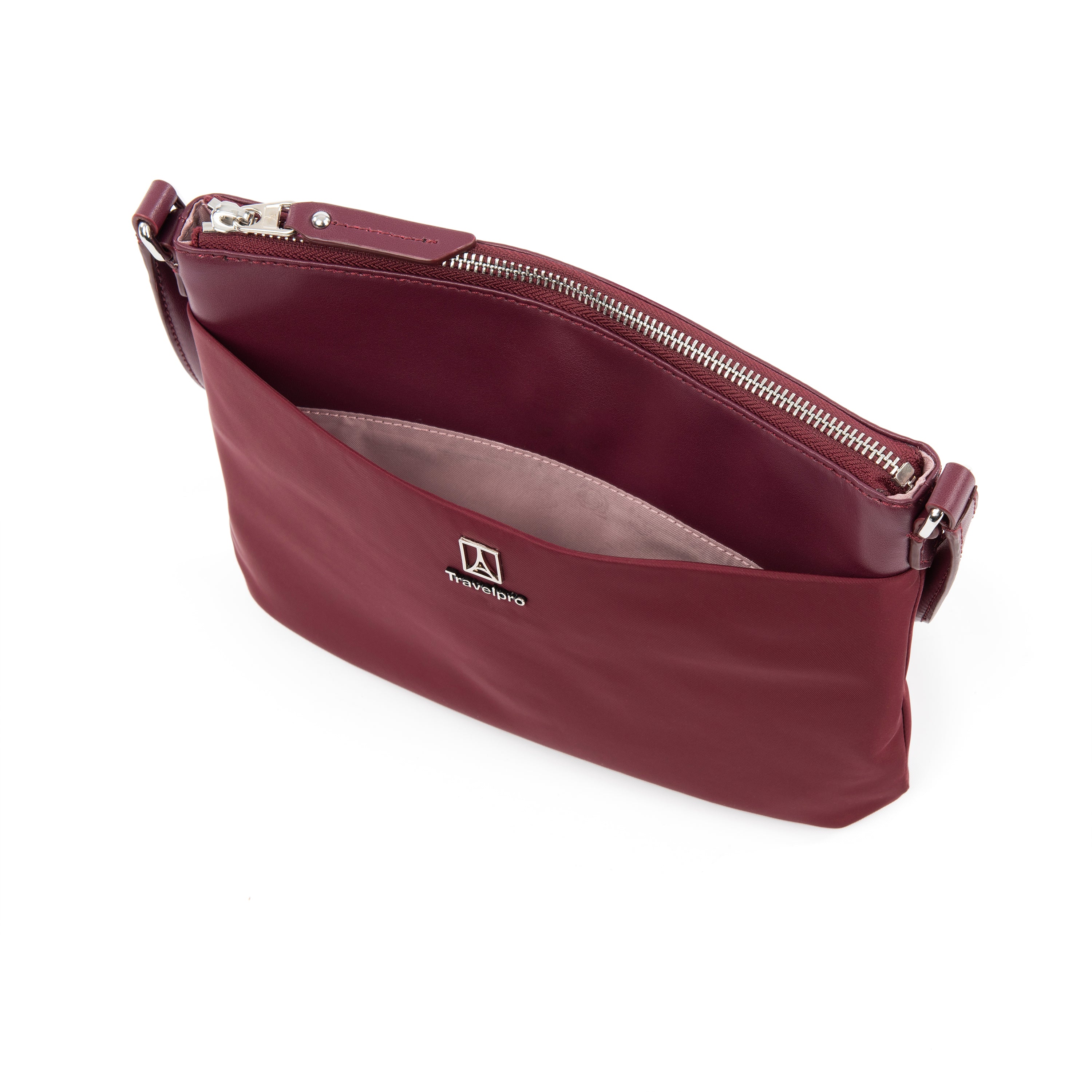 Travelpro Platinum Elite Women's Crossbody Bordeaux One Size U1