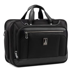 Travelpro Platinum Elite Expandable Business Laptop Briefcase, Fits up to 15.6 Laptop, Work School Travel, Men and Women Shadow Black 16 Inch U1