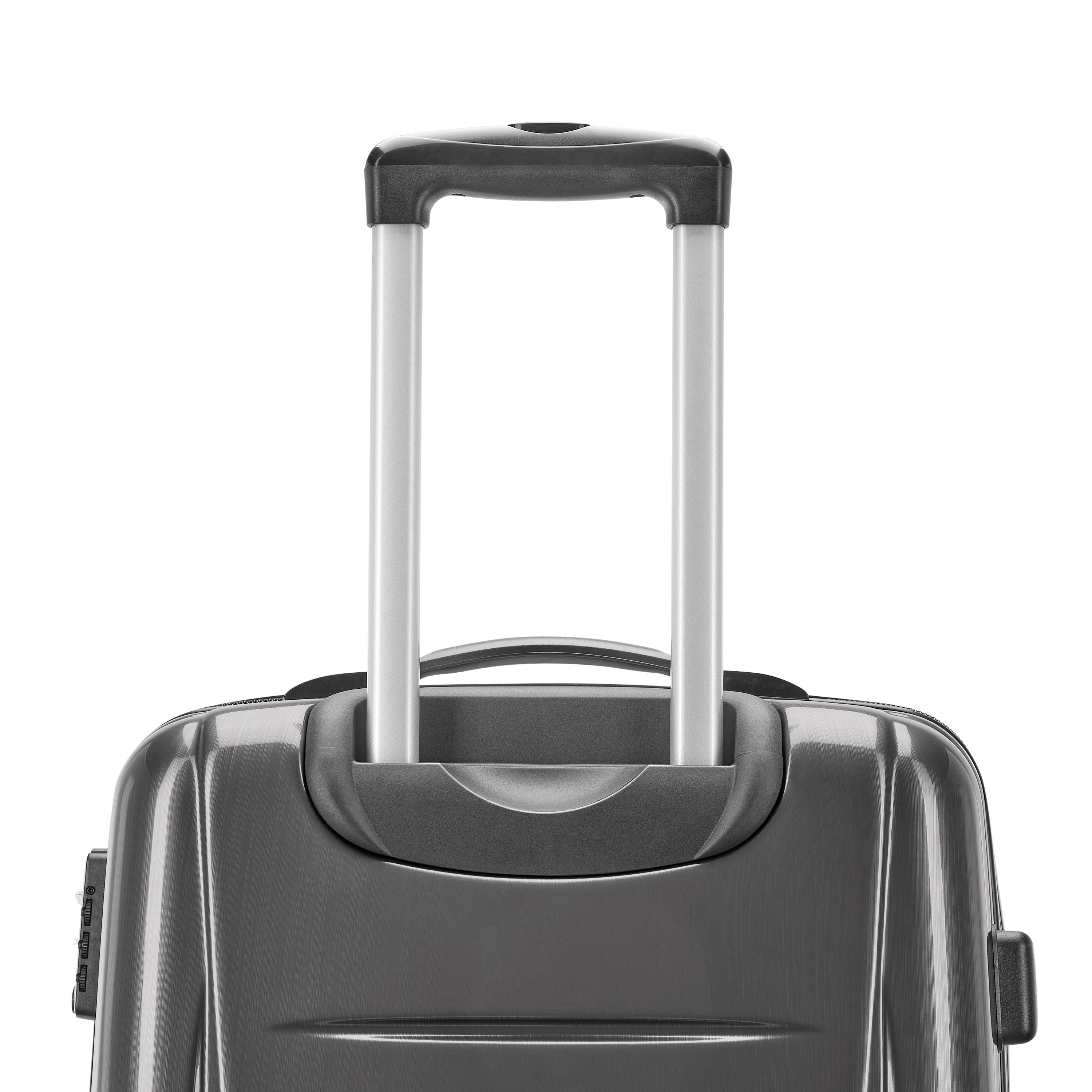 Samsonite Winfield 2 Checked-Medium 24-Inch Hardside Expandable Luggage with Spinner Wheels ( Charcoal , Checked-Medium 24-Inch ) Charcoal Checked Medium 24 Inch U9
