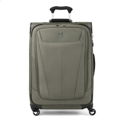 Travelpro Maxlite 5 Softside Expandable Luggage with 4 Spinner Wheels, Lightweight Suitcase, Men and Women ( Slate Green , Checked-Medium 25-Inch ) Slate Green Checked Medium 25 Inch U8