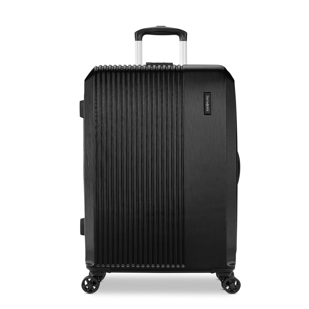 Samsonite Alliance SE Hardside Luggage with Spinner Wheels ( Bass Black , Large Spinner ) Bass Black Large Spinner U1