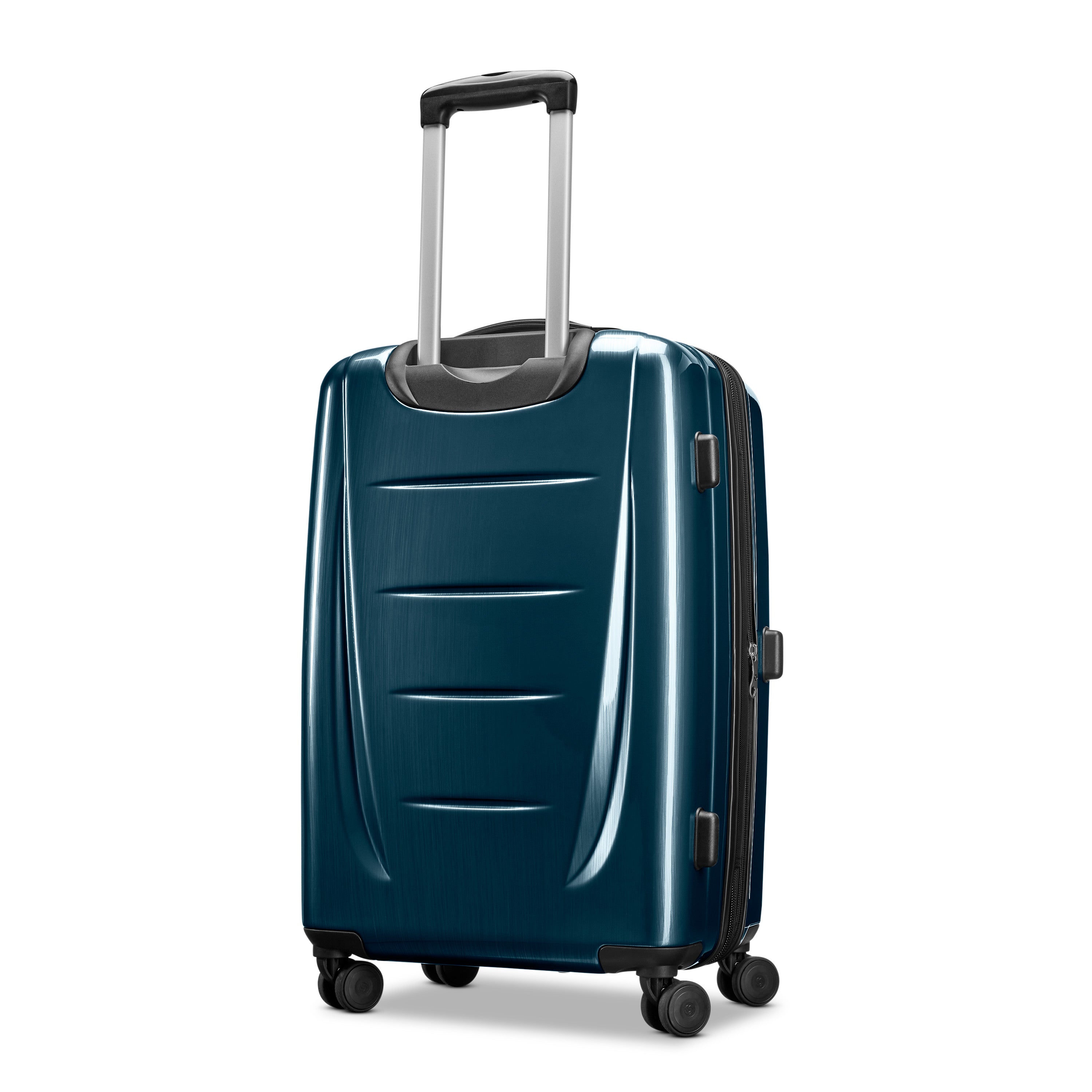 Samsonite Winfield 2 Checked-Medium 24-Inch Hardside Expandable Luggage with Spinner Wheels ( Teal , Checked-Medium 24-Inch ) Teal Checked Medium 24 Inch U9