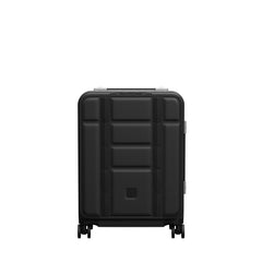 D_b_ Ramverk Pro Lightweight, Compact, Hard-Shell, 4-Wheel, Spinner Luggage Silver Front Access Carry On U1