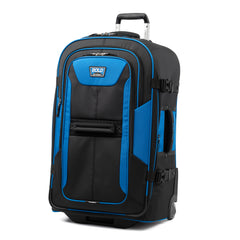 Travelpro Unisex-Adult Bold Softside Expandable Rollaboard Upright Luggage ( Blue/Black , Checked-Large 28-Inch ) Blue/Black Checked Large 28 Inch U2