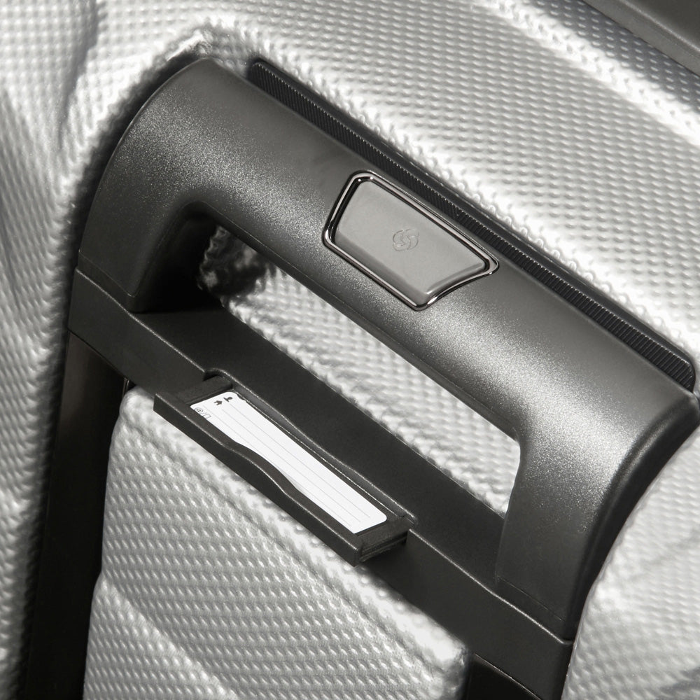 Samsonite Proxis Hardside TSA Friendly Spinner Luggage Collection ( Silver , Large Spinner ) Silver Large Spinner U1