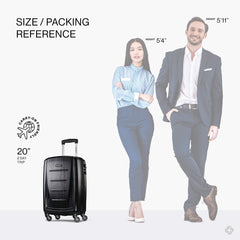 Samsonite Winfield 2 Hardside Luggage with Spinner Wheels U25