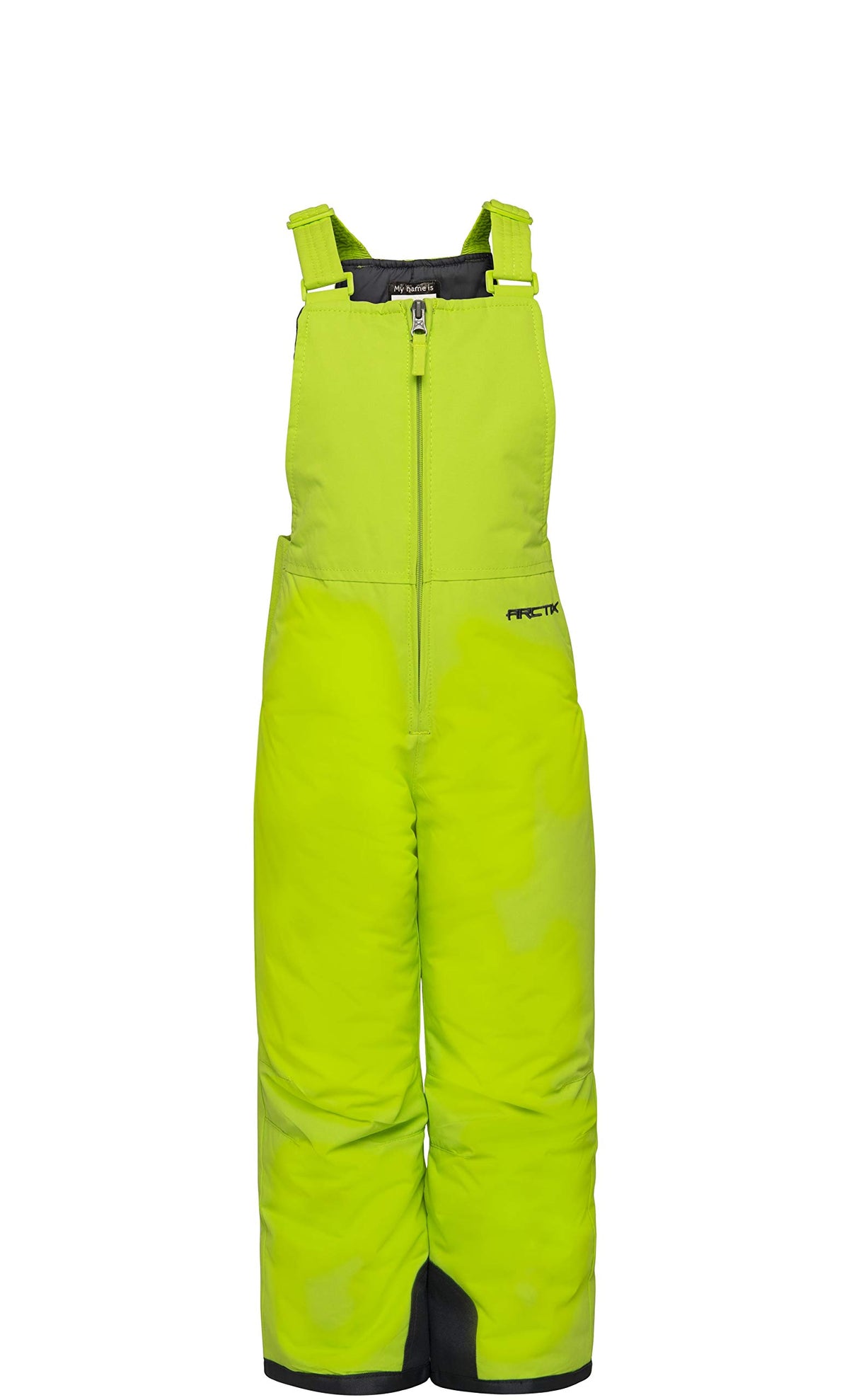 Arctix Toddler Chest High Bib Overalls Lime Green 4 T U1