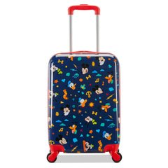 American Tourister Disney Carry-On 18-Inch Hardside Luggage with Spinner Wheels ( Mickey Mouse & Friends , Carry-On 18-Inch ) Mickey Mouse & Friends Carry On 18 Inch U1