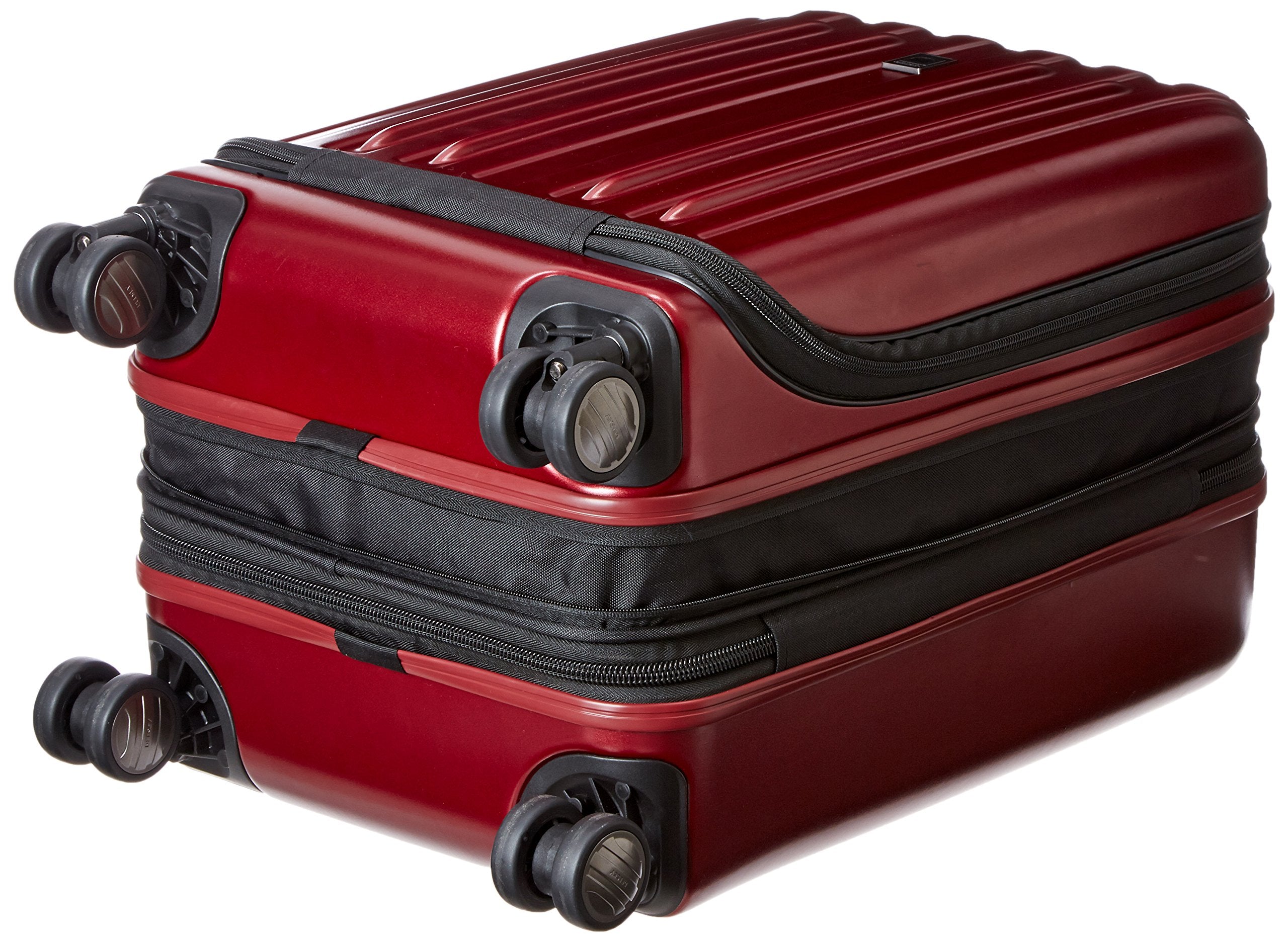Delsey Luggage Helium Titanium International 19 Carry-on Expandable Spinner Trolley U1