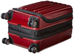 Delsey Luggage Helium Titanium International 19 Carry-on Expandable Spinner Trolley U1