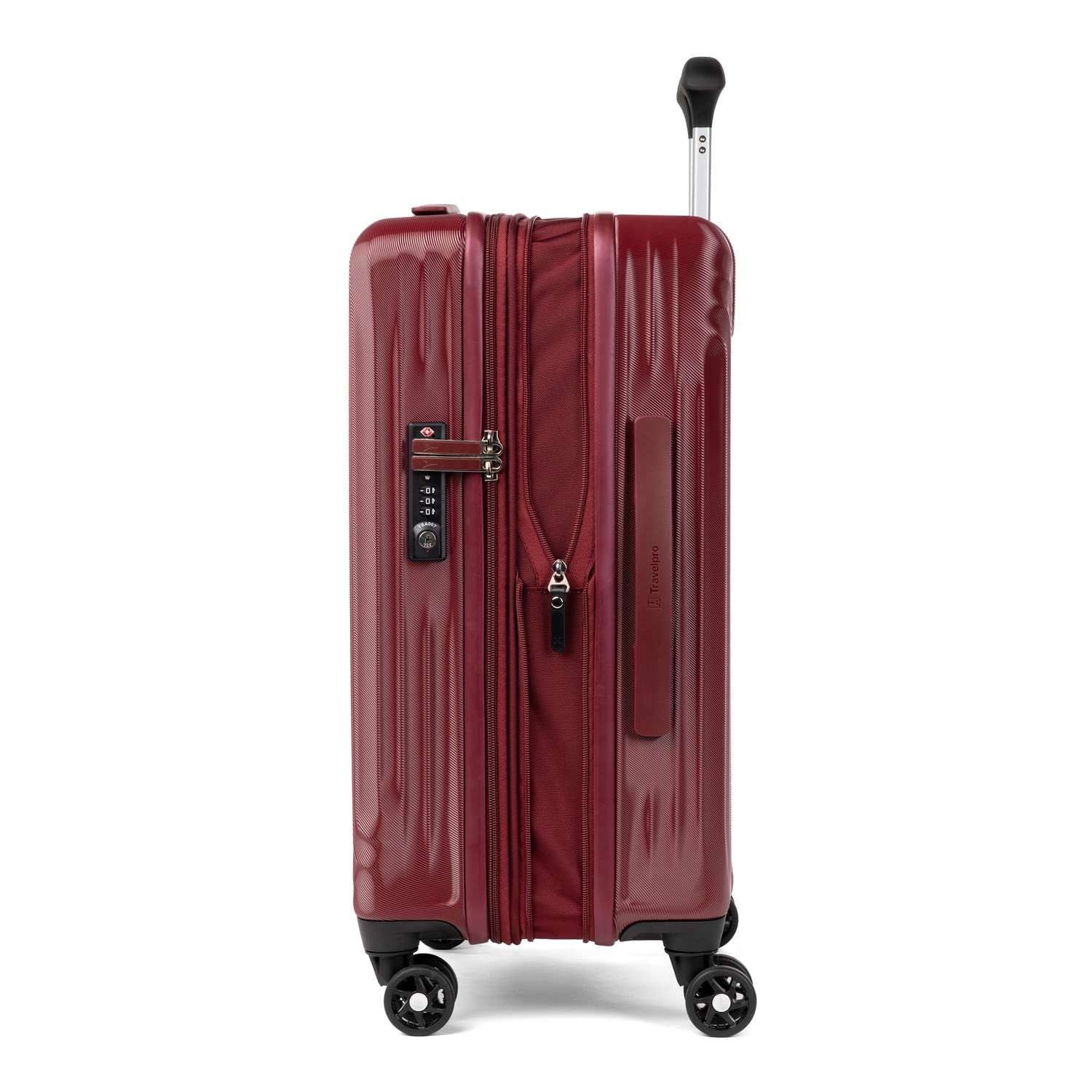 Travelpro Maxlite Air Hardside Expandable Luggage, 8 Spinner Wheels, Lightweight Hard Shell Polycarbonate ( Cabernet , Carry-On 21-Inch ) Cabernet Carry On 21 Inch U11
