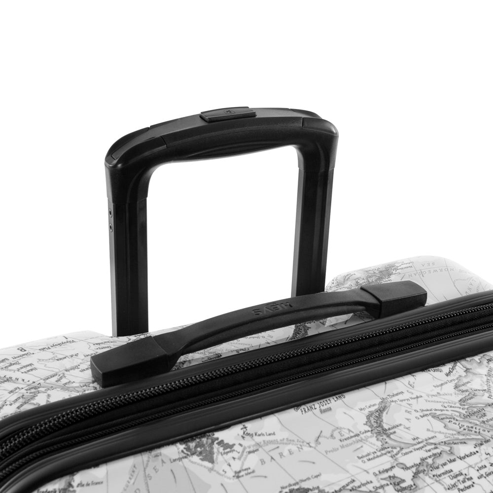 Heys Journey 3G Fashion Spinner, Lightweight and Durable, Expandable with A Glossy Protective Clear Coat, Comfortable Cushioned Grip and Side Handles, Men and Women U1