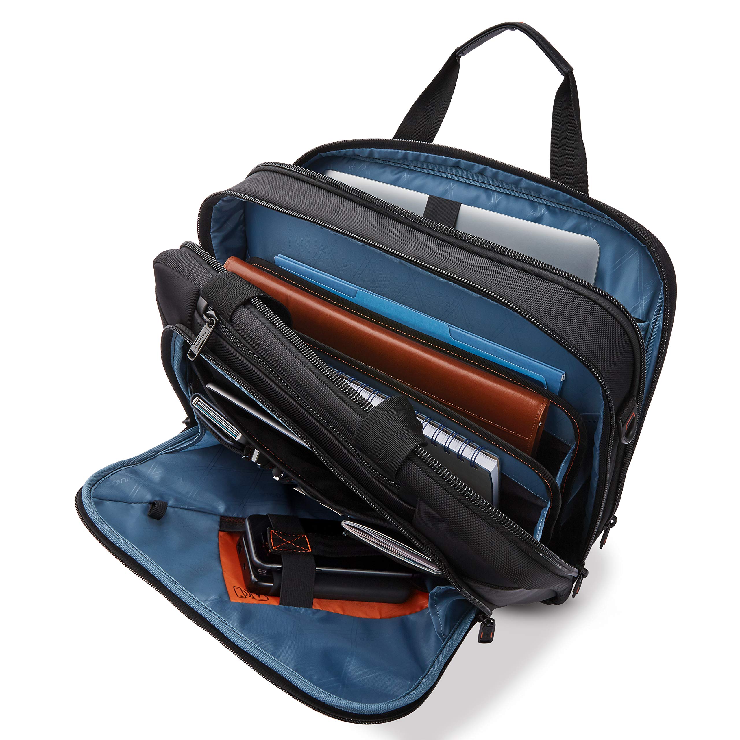 Samsonite PRO Double Compartment Brief ( Black , One Size ) Black One Size U1