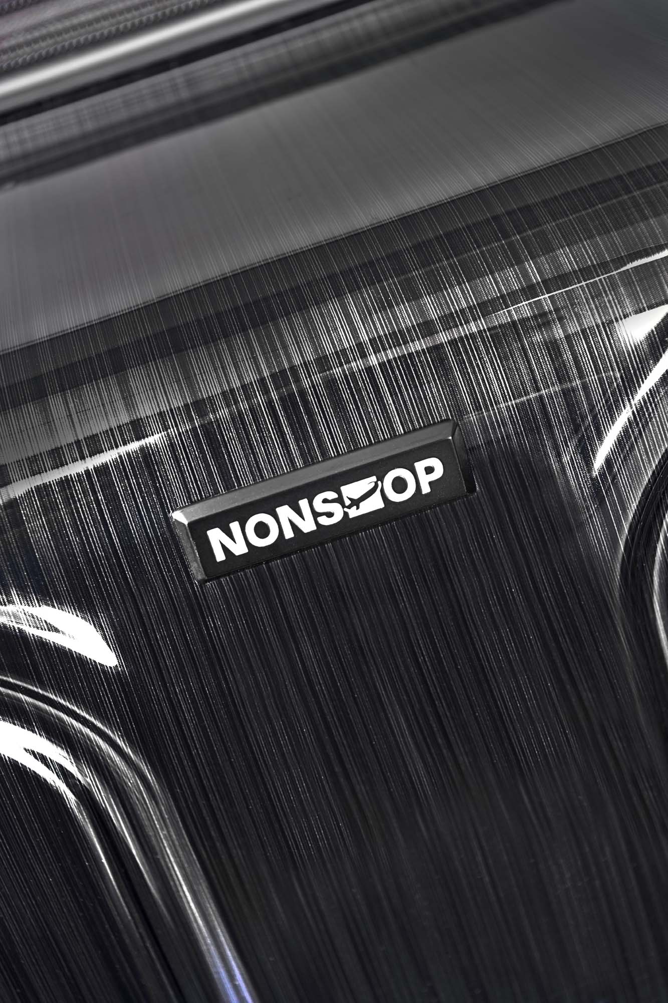 NONSTOP New York Elite Luggage Expandable Lightweight Spinner Wheels hard side shell Travel Suitcase Set, TSA Lock, Double USB Port, 3 packing cubes ( Charcoal , Checked-Large 28-Inch ) Charcoal Checked Large 28 Inch U2