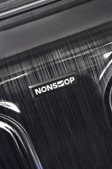 NONSTOP New York Elite Luggage Expandable Lightweight Spinner Wheels hard side shell Travel Suitcase Set, TSA Lock, Double USB Port, 3 packing cubes ( Charcoal , Checked-Large 28-Inch ) Charcoal Checked Large 28 Inch U1