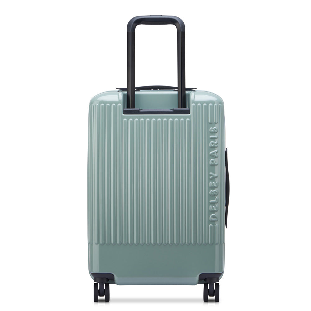 florence by mills x DELSEY PARIS Spin Me Away Expandable 20" Carry-On Spinner Upright ( Sage Green , 20" Carry-On Spinner ) Sage Green 20 Carry On Spinner U1