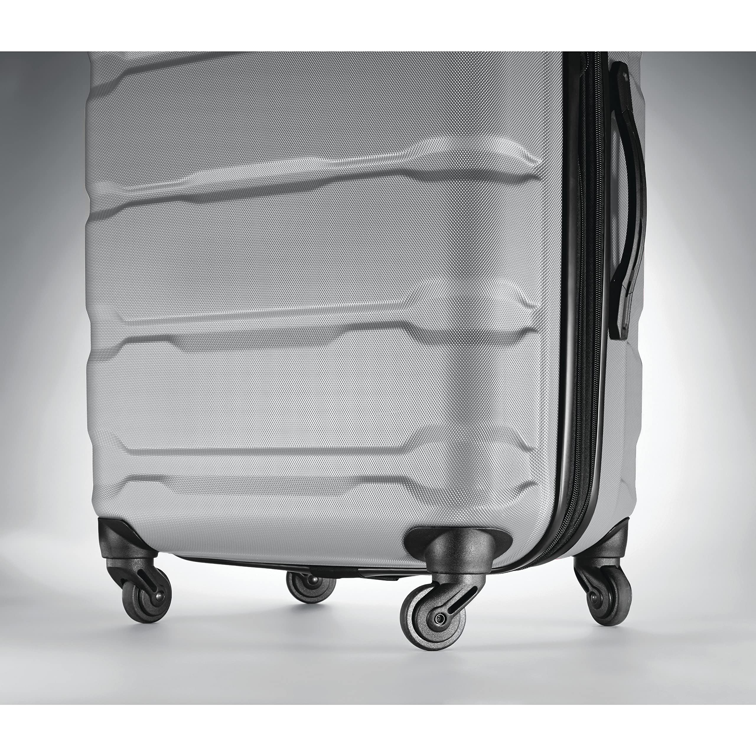 Samsonite Omni Pc Hardside Expandable Luggage with Spinner Wheels Silver Carry On 20 Inch U8