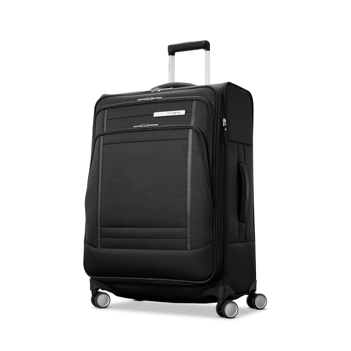 Samsonite UpLIFT Lightweight Softside Expandable Luggage ( Black , Large Checked ) Black Large Checked U5