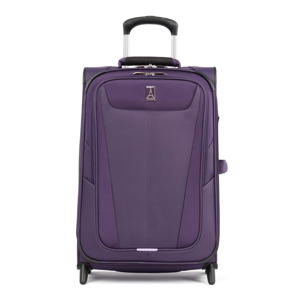 Travelpro Maxlite 5 Softside Expandable Upright 2 Wheel Luggage, Lightweight Suitcase, Men and Women Imperial Purple Carry On 22 Inch U4
