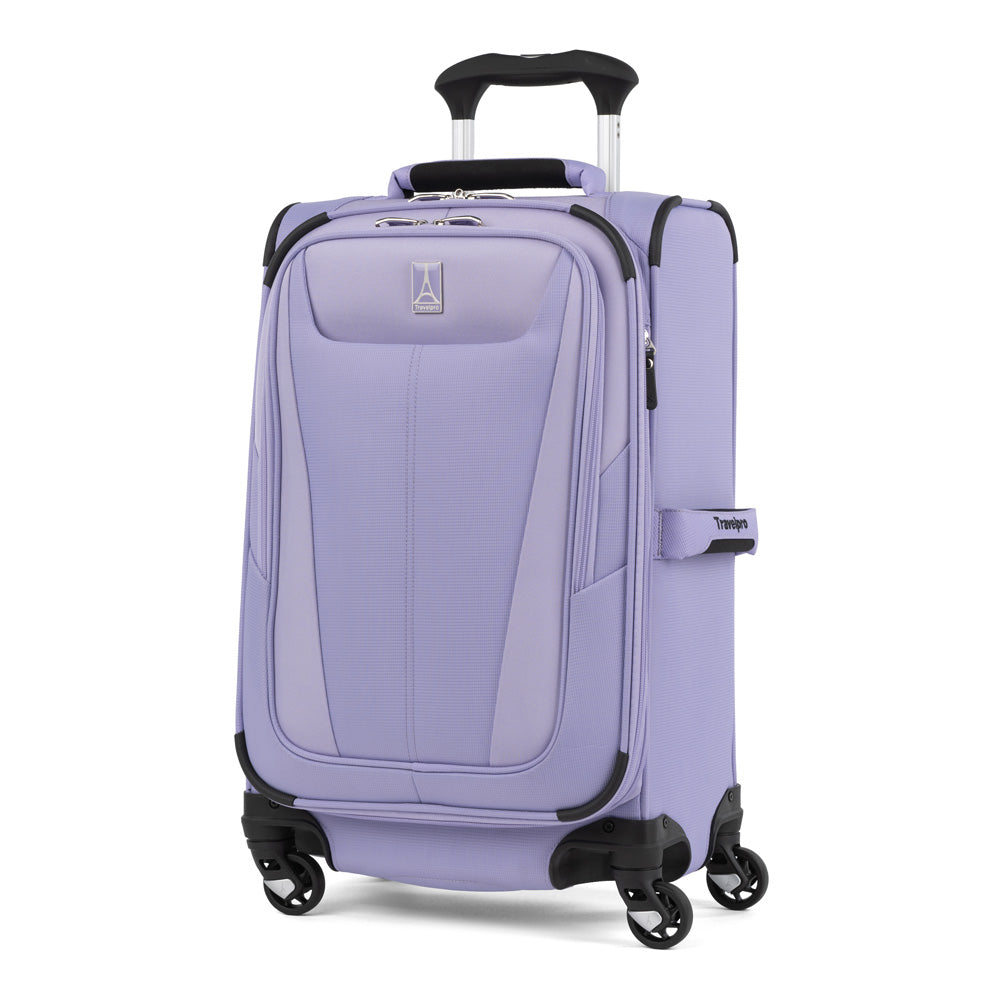 Travelpro Maxlite 5 Softside Expandable Luggage with 4 Spinner Wheels, Lightweight Suitcase, Men and Women Violet 3 Piece Set 21 25 29 U1