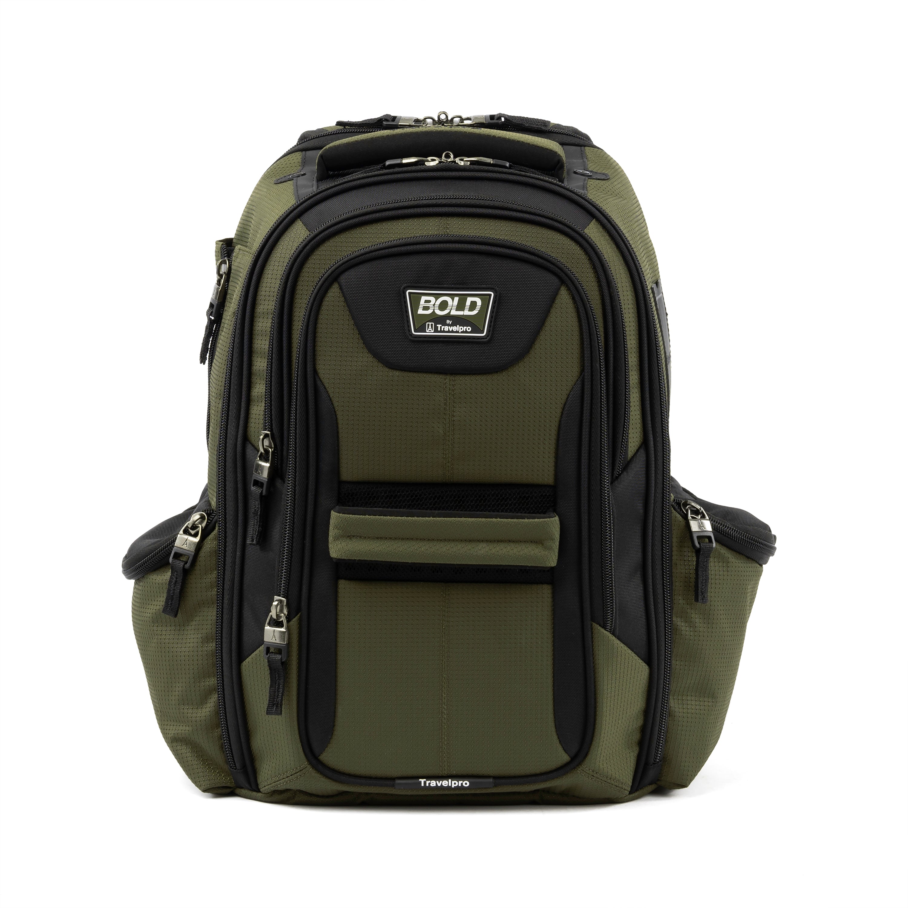 Travelpro Bold Lightweight Laptop Backpack Olive/Black One Size U2