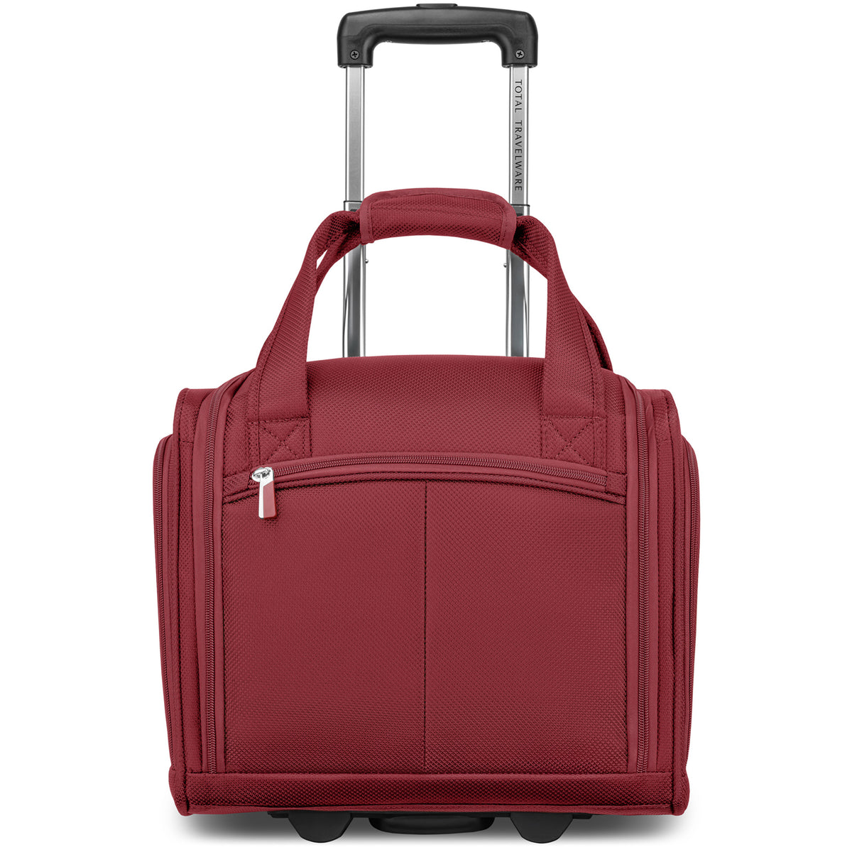 TOTAL TRAVELWARE Expandable Spinner ( Wine , 15-Inch Under Seat Bag Carry-On ) Wine 15 Inch Under Seat Bag Carry On U3
