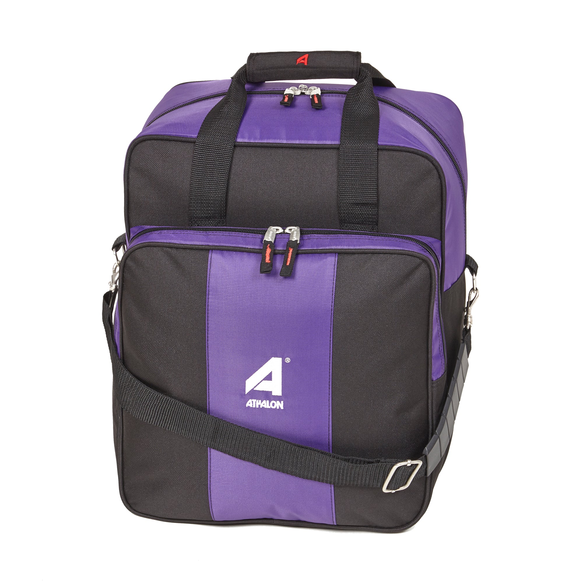 Athalon Deluxe Two-Piece Ski & Boot Bag Combo ( Black/Purple ) Black/Purple  U1