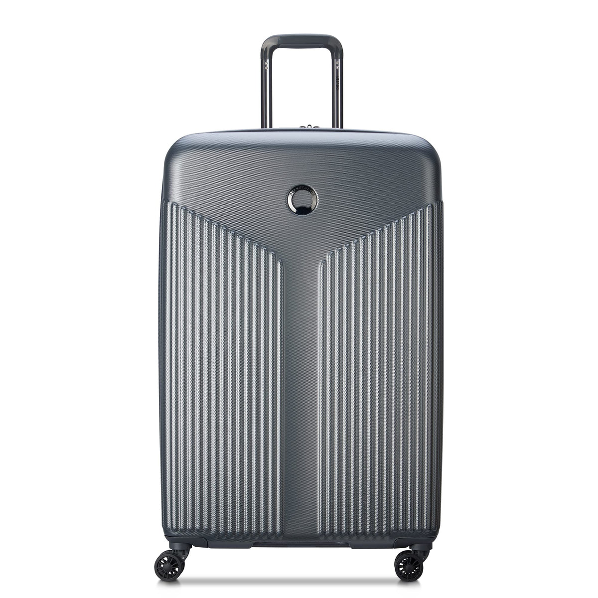DELSEY Paris Comete 3.0 Hardside Expandable Luggage with Spinner Wheels ( Graphite , Checked-Large, 28 Inch ) Graphite Checked Large 28 Inch U1