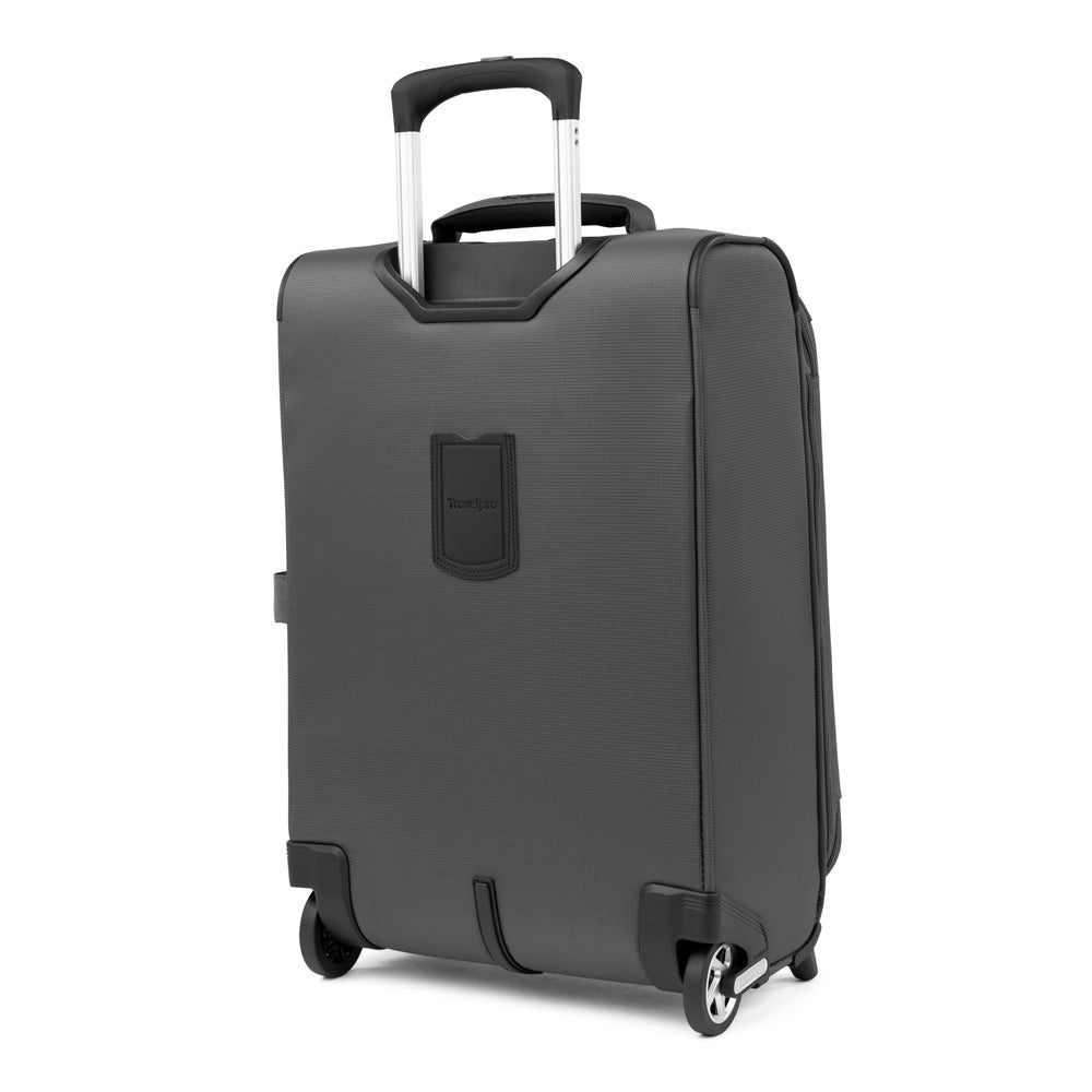 Travelpro Maxlite 5 Softside Expandable Upright 2 Wheel Luggage, Lightweight Suitcase, Men and Women ( Shadow Grey , Carry-on 22-Inch ) Shadow Grey Carry On 22 Inch U20