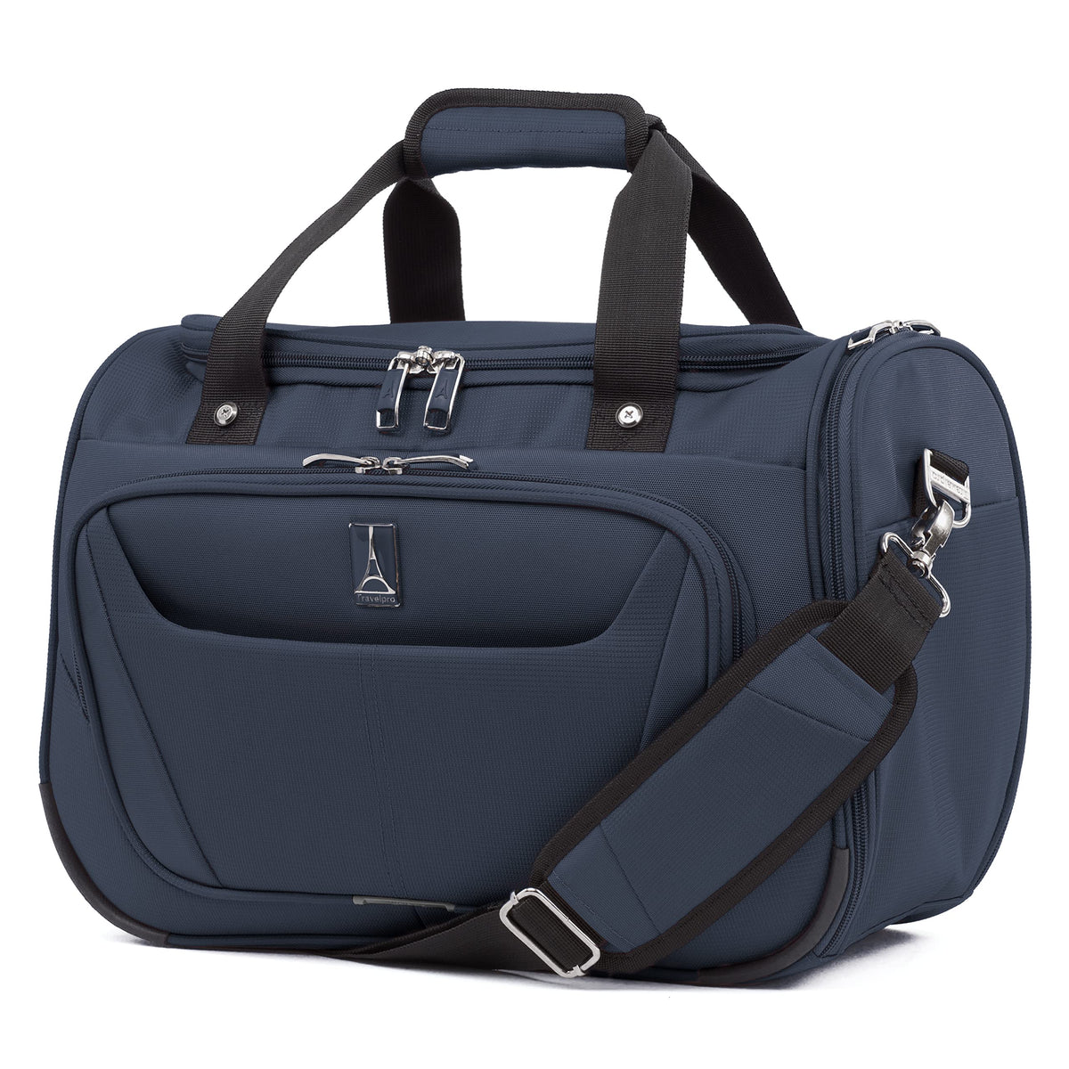 Travelpro Maxlite 5 Softside Lightweight Underseat Carry-On Travel Tote, Overnight Weekender Bag, Men and Women ( Midnight Blue , 18-Inch ) Midnight Blue 18 Inch U1