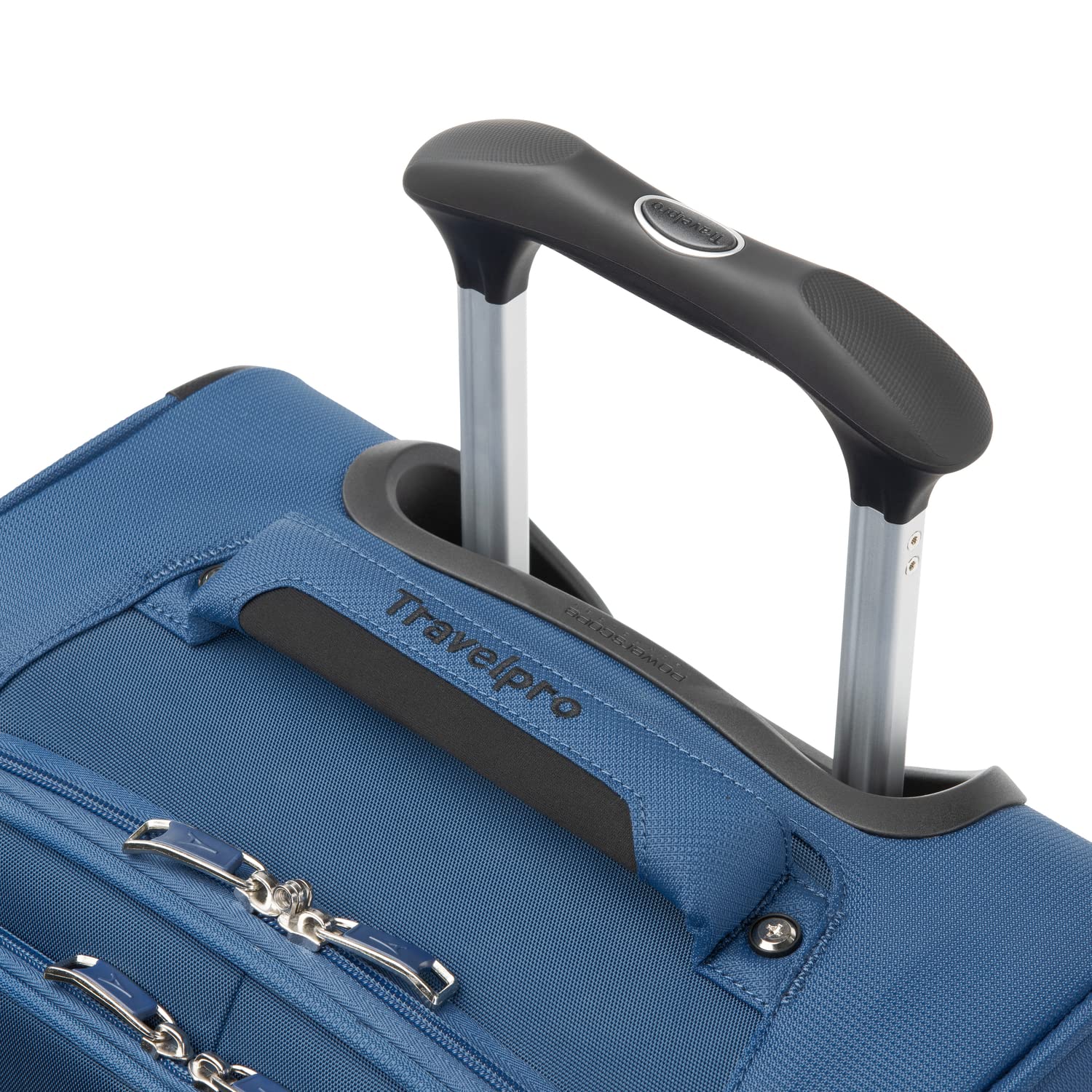 Travelpro Maxlite 5 Softside Expandable Luggage with 4 Spinner Wheels, Lightweight Suitcase, Men and Women Ensign Blue Carry On 21 Inch U39