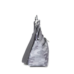 Baggallini Cross Over Crossbody with RFID ( Grey Camo Print , One Size ) Grey Camo Print One Size U2